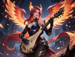 琴女叫什么？英雄联盟本名，霹雳角色，X战警凤凰女