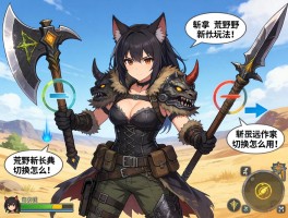 怪物猎人荒野新武器玩法,武器切换怎么用,操作技巧有哪些,斩斧长枪怎么玩