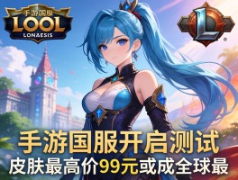 LOL手游国服开启测试 皮肤最高价99元或成全球最