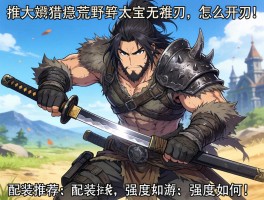 怪物猎人荒野太刀武器怎么开刃,配装推荐,强度如何