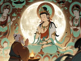 敦煌壁画里的月光菩萨怎么拜？老玩家分享月神祈福技巧