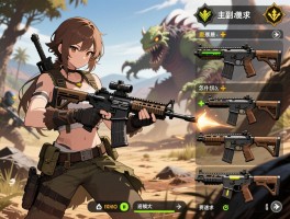 怪物猎人荒野更换武器,怎么设置主副武器,战斗中如何快速切换