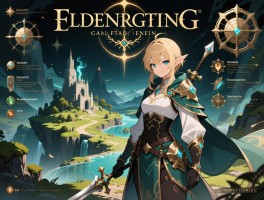 艾尔登法环攻略英文,游戏机制怎么理解,角色怎么培养,世界怎么探索