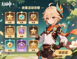 原神收集活动攻略,收集活动有哪些类型,如何快速完成收集,能获得什么奖励