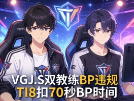 VGJ.S双教练BP违规遭TI8扣70秒BP时间