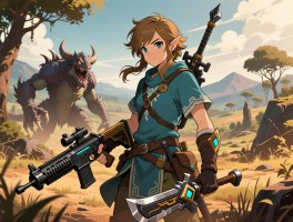 荒野之息和怪物猎人攻略,哪个游戏更适合新手,开放世界有何不同,武器系统怎么选择