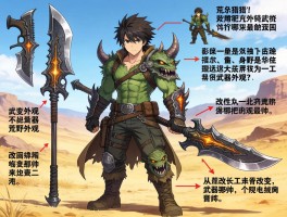 怪物猎人武器荒野外观,独特设计有哪些,如何改变武器外观,哪把武器最帅