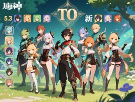 原神5.3版本全角色配队,T0阵容怎么搭配,平民玩家怎么组队,新角色怎么融入队伍