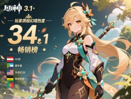 原神3.1登顶34国畅销榜 玩家质疑幻塔热度