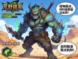 怪物猎人荒野弱点技能，怪物弱点何时出现,如何触发弱点机制,武器怎么选
