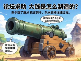 论坛求助：大炮是怎么制造的？新手想了解从古到今的详细过程