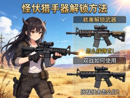 荒野怪物猎人武器解锁方法,机械武器怎么获得,双武器如何使用,历战任务怎么打