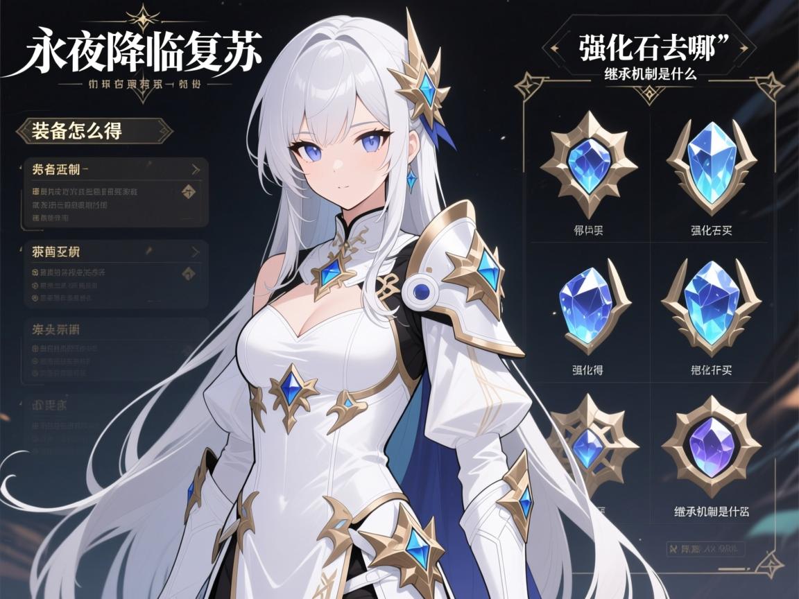 《永夜降临复苏》装备获取,白色装备怎么得,强化石去哪买,继承机制是什么 《永夜降临复苏》装备获取,白色装备怎么得,强化石去哪买,继承机制是什么