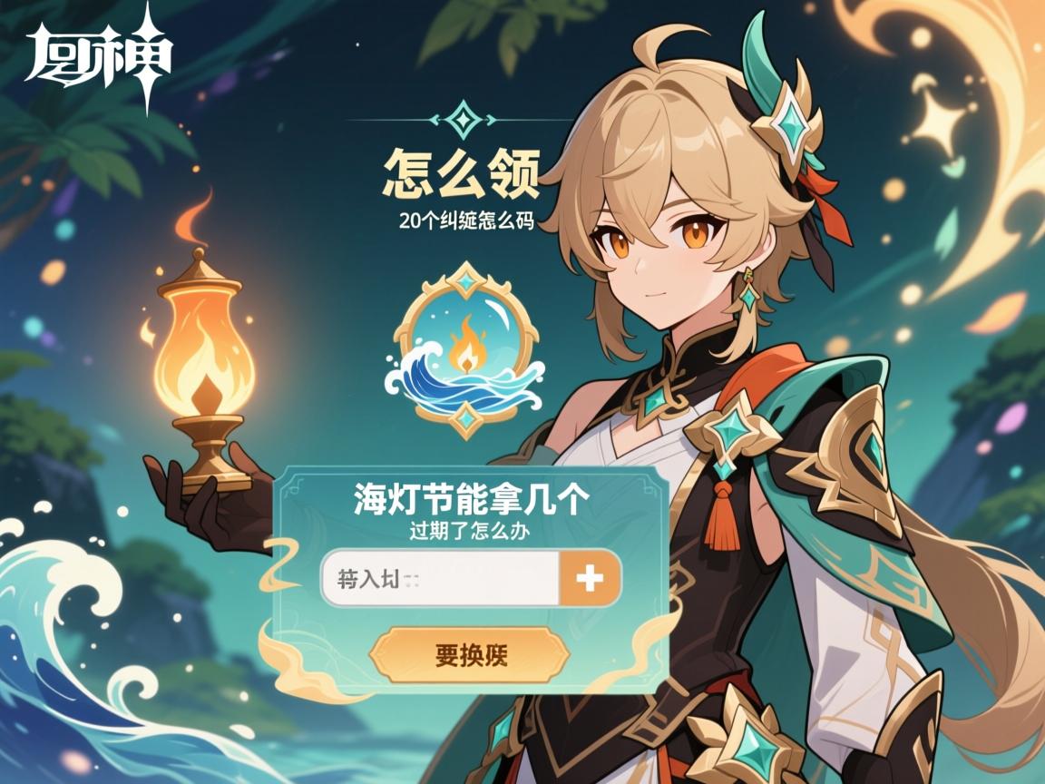 原神5.3版本20个纠缠怎么领,兑换码在哪输入,海灯节能拿几个,过期了怎么办 原神5.3版本20个纠缠怎么领,兑换码在哪输入,海灯节能拿几个,过期了怎么办