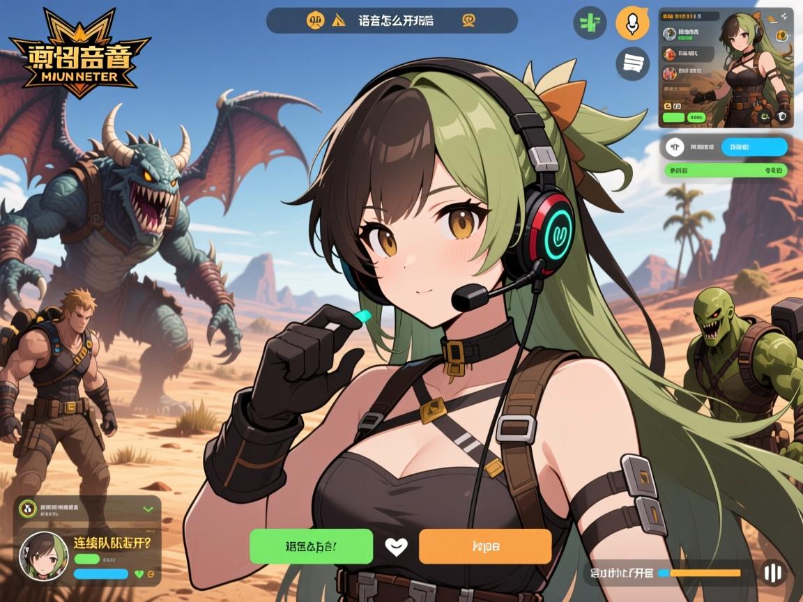 怪物猎人荒野联机有语音吗,语音怎么开启,怎么私聊队友,连结队伍语音怎么用 怪物猎人荒野联机有语音吗,语音怎么开启,怎么私聊队友,连结队伍语音怎么用