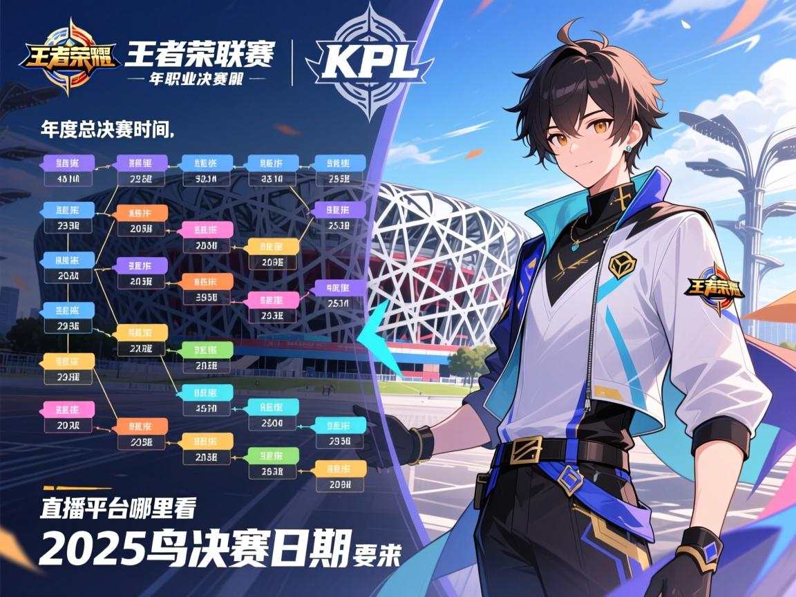 王者荣耀KPL职业联赛赛程安排,年度总决赛时间,直播平台哪里看,2025鸟巢决赛日期 王者荣耀KPL职业联赛赛程安排,年度总决赛时间,直播平台哪里看,2025鸟巢决赛日期