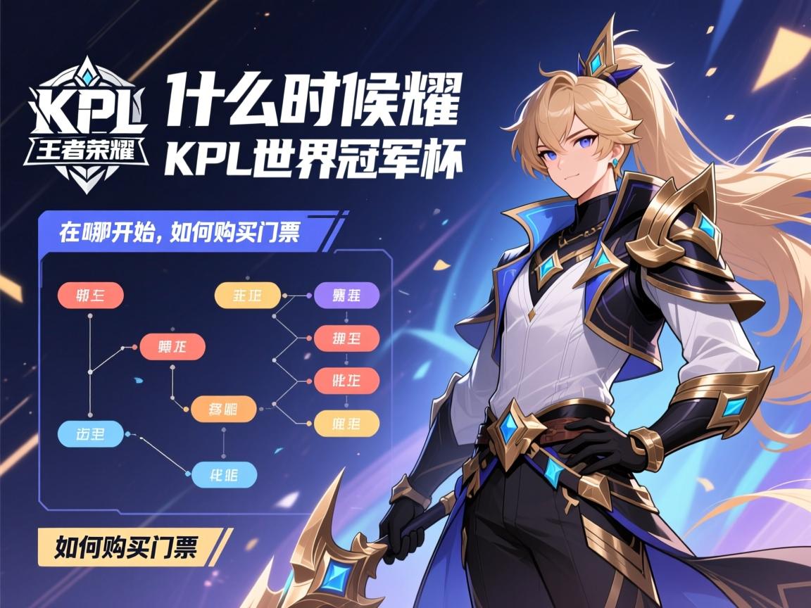 王者荣耀kpl世界冠军杯的赛程,什么时候开始,在哪里举办,如何购买门票 王者荣耀kpl世界冠军杯的赛程,什么时候开始,在哪里举办,如何购买门票
