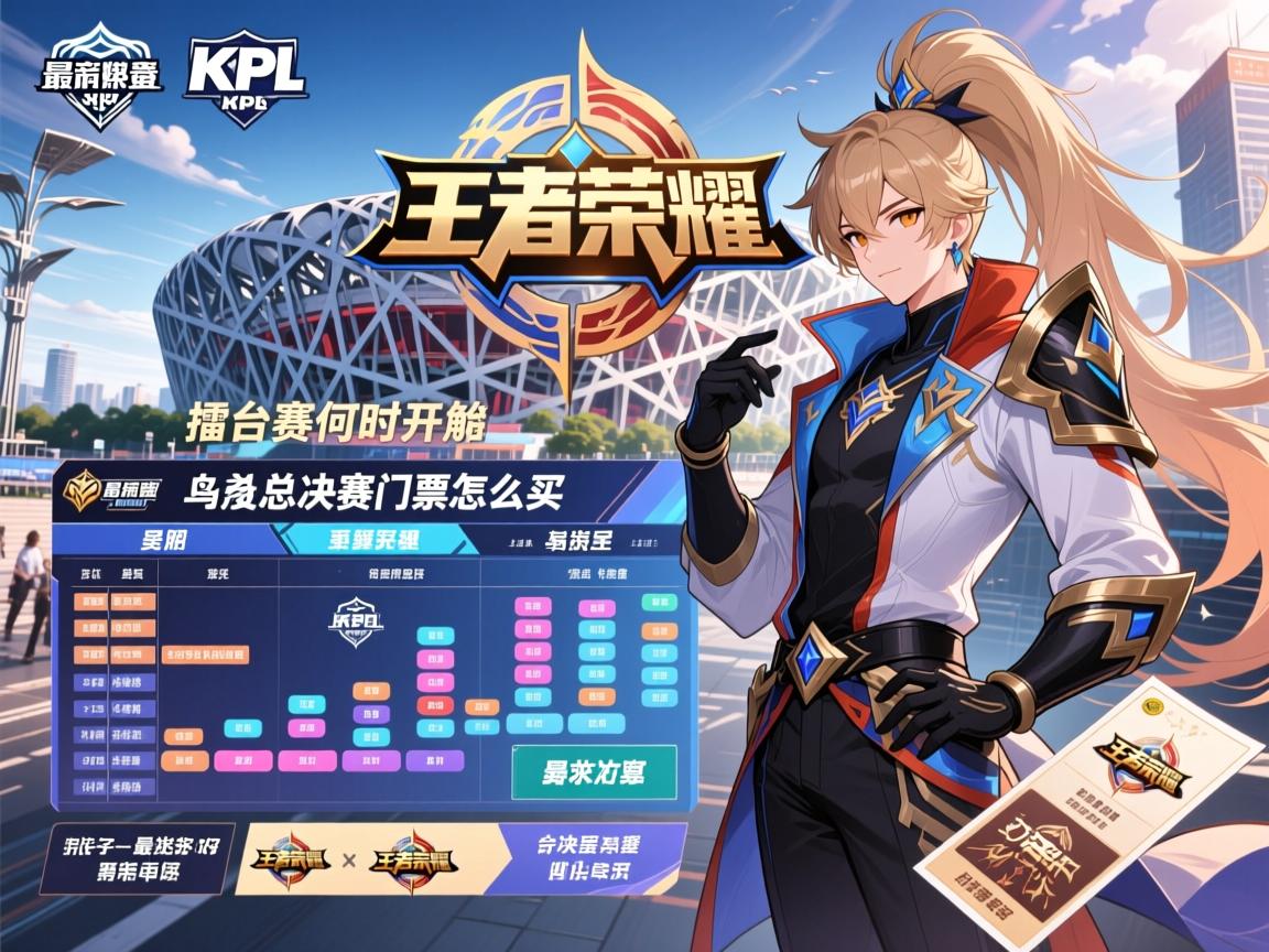 王者荣耀kpl最新比赛赛程,年度总决赛赛程详解,擂台赛何时开始,鸟巢总决赛门票怎么买 王者荣耀kpl最新比赛赛程,年度总决赛赛程详解,擂台赛何时开始,鸟巢总决赛门票怎么买