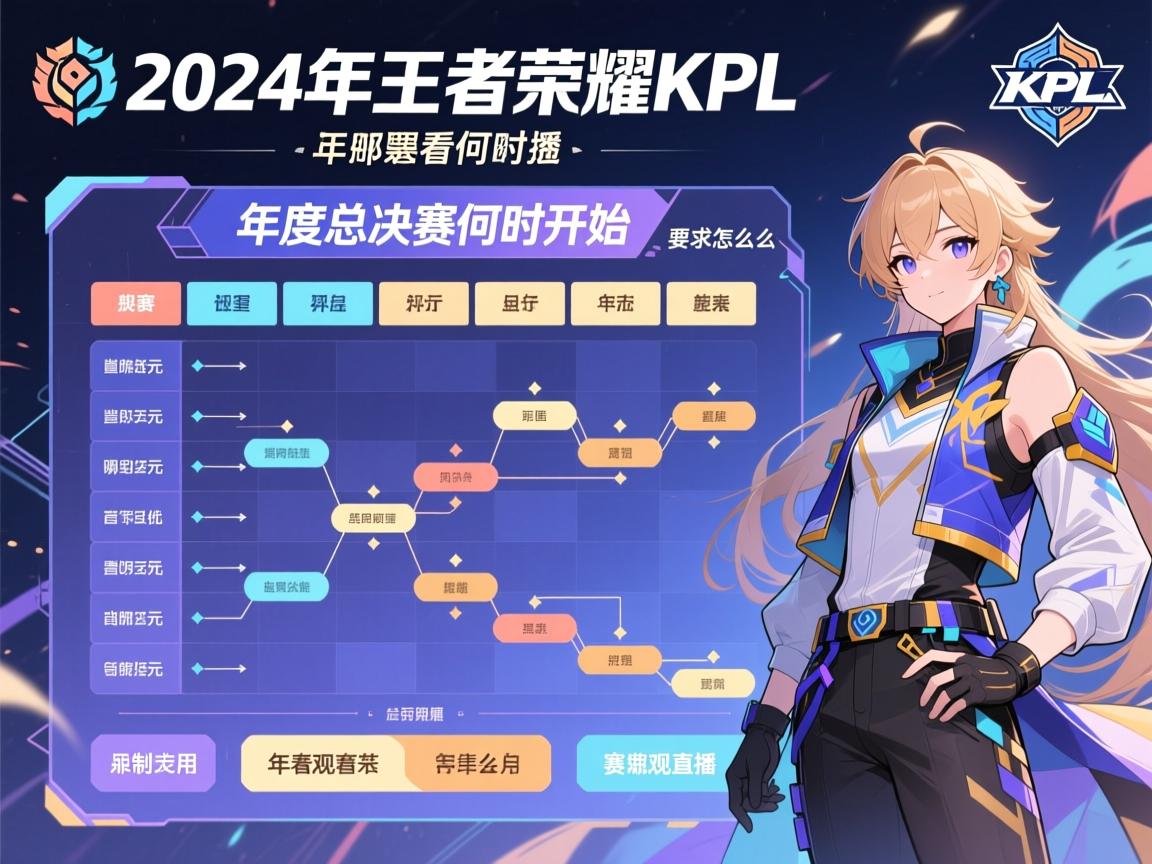 2024年王者荣耀KPL赛程表,年度总决赛何时开始,赛制怎么安排,哪里观看直播 2024年王者荣耀KPL赛程表,年度总决赛何时开始,赛制怎么安排,哪里观看直播