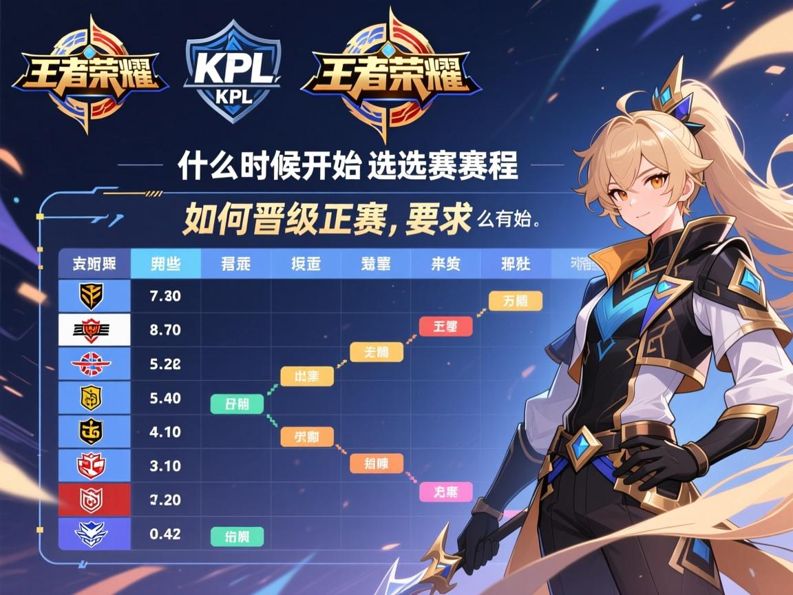 王者荣耀kpl预选赛赛程表,什么时候开始,有哪些队伍,如何晋级正赛 王者荣耀kpl预选赛赛程表,什么时候开始,有哪些队伍,如何晋级正赛