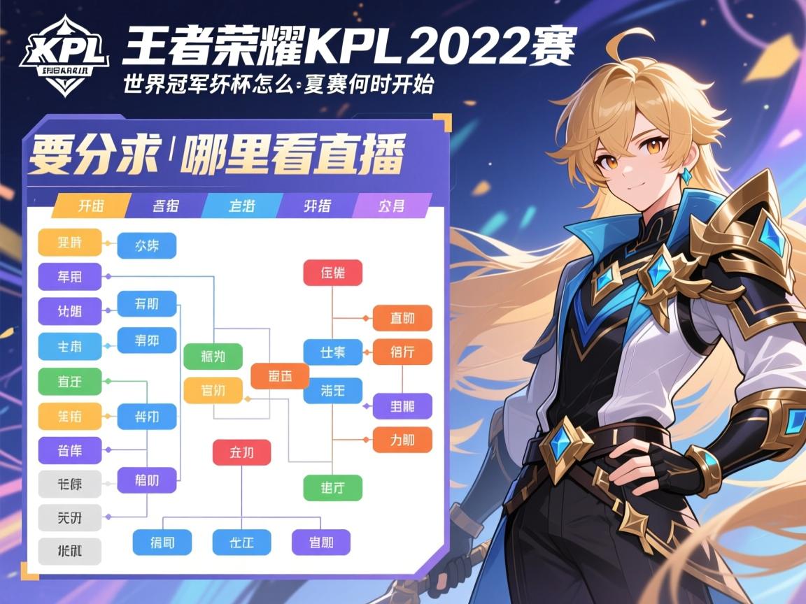 王者荣耀KPL2022赛程表丨夏季赛何时开始,世界冠军杯怎么分组,哪里看直播 王者荣耀KPL2022赛程表丨夏季赛何时开始,世界冠军杯怎么分组,哪里看直播