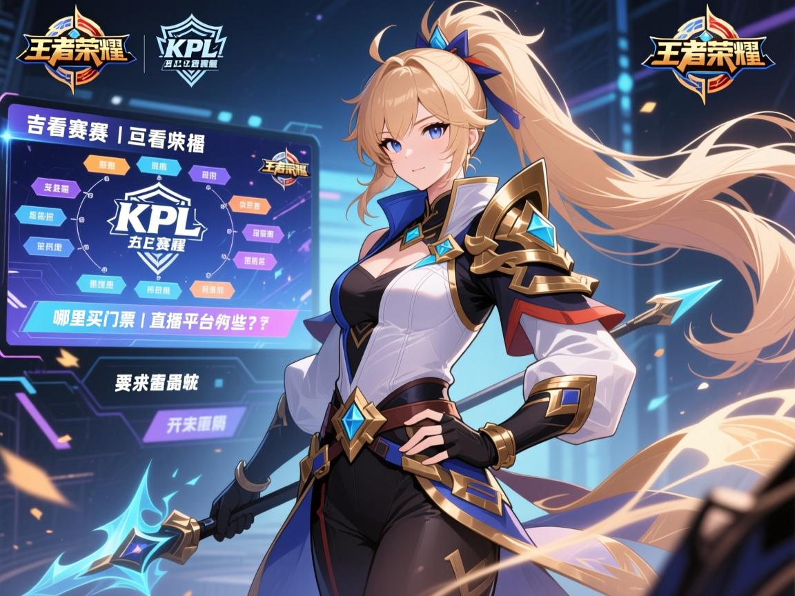 王者荣耀里怎么看KPL赛程丨哪里买门票,直播平台有哪些? 王者荣耀里怎么看KPL赛程丨哪里买门票,直播平台有哪些?