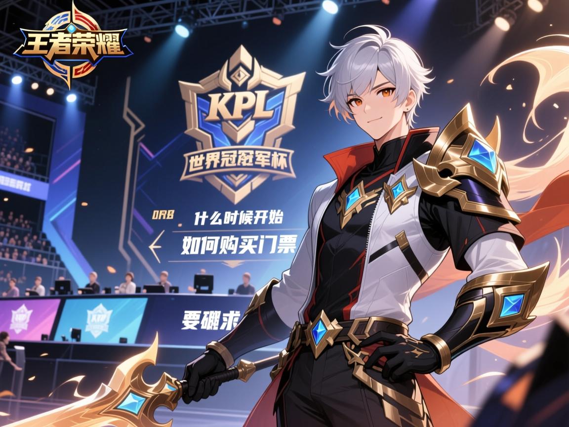 王者荣耀kpl世界冠军杯的赛程,什么时候开始,在哪里举办,如何购买门票 王者荣耀kpl世界冠军杯的赛程,什么时候开始,在哪里举办,如何购买门票