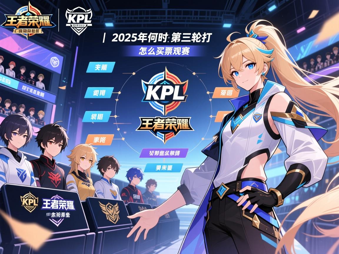 王者荣耀KPL春季赛第三轮赛程丨2025年何时开打,有哪些战队,怎么买票观赛 王者荣耀KPL春季赛第三轮赛程丨2025年何时开打,有哪些战队,怎么买票观赛