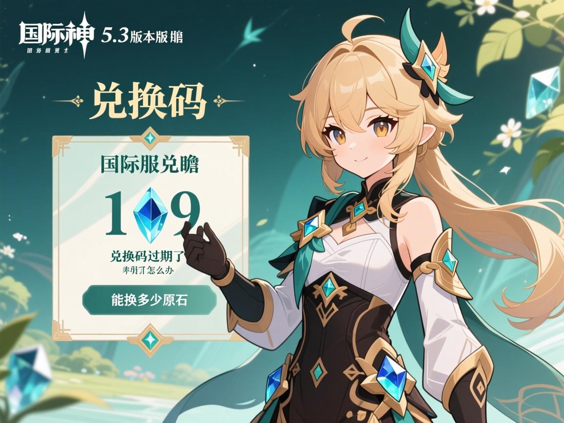 原神国际服5.3版本前瞻兑换码,国际服兑换码怎么用,兑换码过期了怎么办,能换多少原石 原神国际服5.3版本前瞻兑换码,国际服兑换码怎么用,兑换码过期了怎么办,能换多少原石