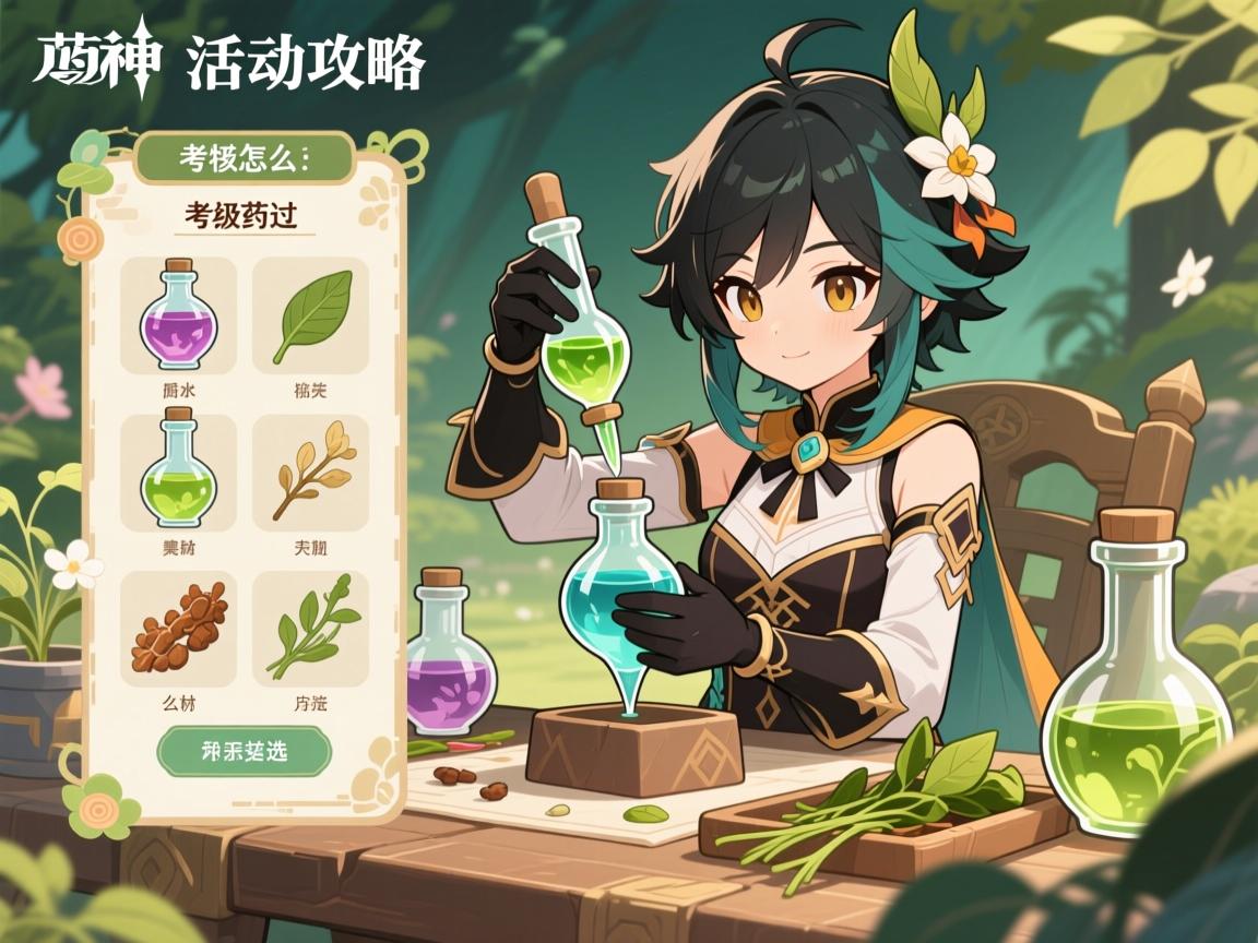 原神药水活动攻略,特级药水怎么制作,考核怎么过,药材怎么选 原神药水活动攻略,特级药水怎么制作,考核怎么过,药材怎么选