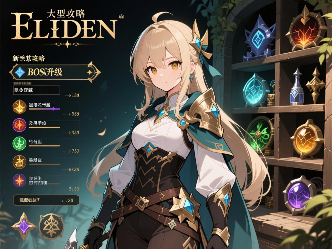艾尔登法环大型攻略,新手怎么快速升级,BOSS顺序怎么安排,隐藏道具如何收集 艾尔登法环大型攻略,新手怎么快速升级,BOSS顺序怎么安排,隐藏道具如何收集
