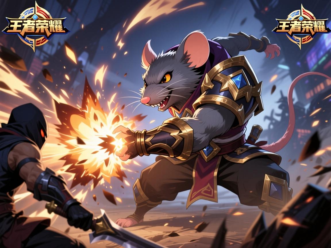 王者荣耀鼠王连招技巧,怎么隐身偷袭,如何打出爆发,团战怎么输出 王者荣耀鼠王连招技巧,怎么隐身偷袭,如何打出爆发,团战怎么输出