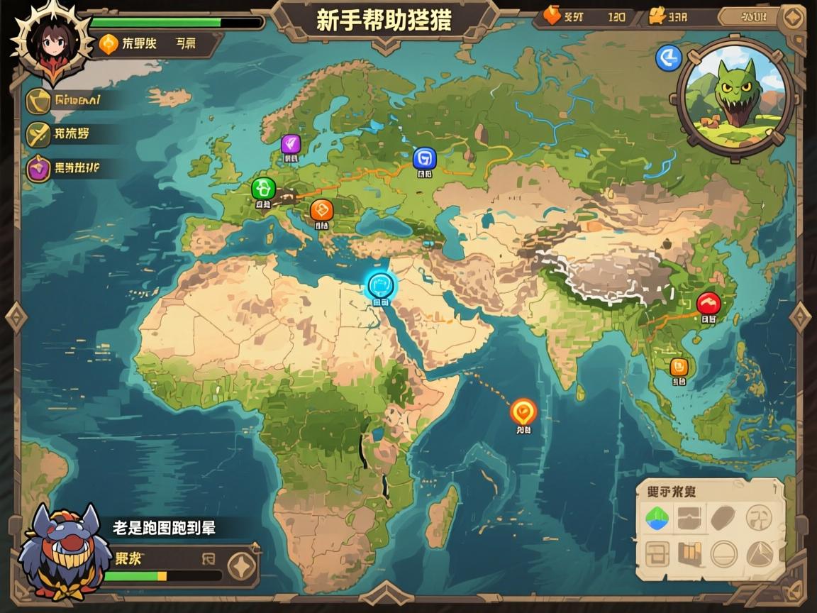 新手求助:怪物猎人荒野地图上的传送点怎么开?老是跑图跑到晕 新手求助:怪物猎人荒野地图上的传送点怎么开?老是跑图跑到晕