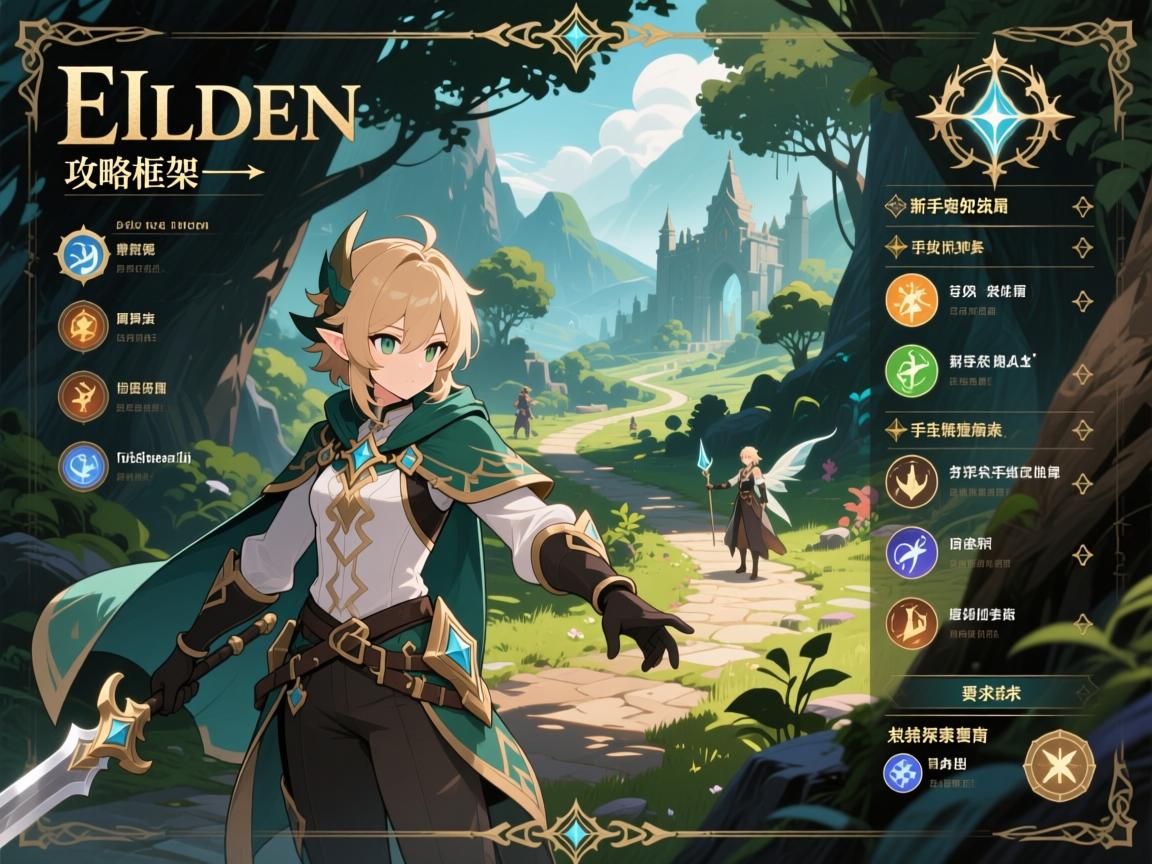 艾尔登法环攻略框架,新手开局职业怎么选,主线探索顺序如何规划 艾尔登法环攻略框架,新手开局职业怎么选,主线探索顺序如何规划