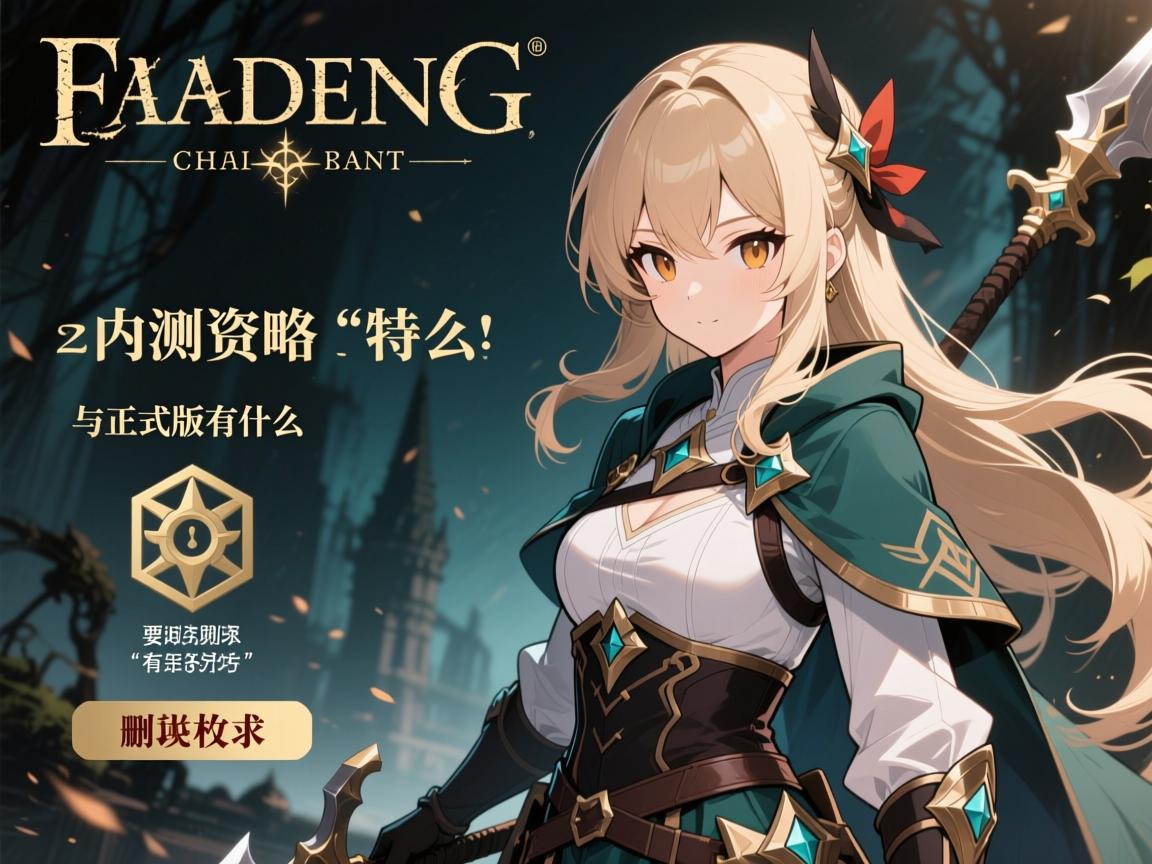 艾尔登法环内测攻略,内测资格怎么获取,与正式版有什么区别,删档吗 艾尔登法环内测攻略,内测资格怎么获取,与正式版有什么区别,删档吗