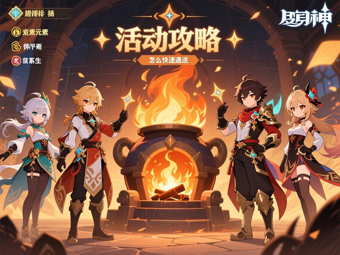 原神元素烘炉活动攻略,怎么快速通关,奖励有哪些,阵容怎么搭配 原神元素烘炉活动攻略,怎么快速通关,奖励有哪些,阵容怎么搭配