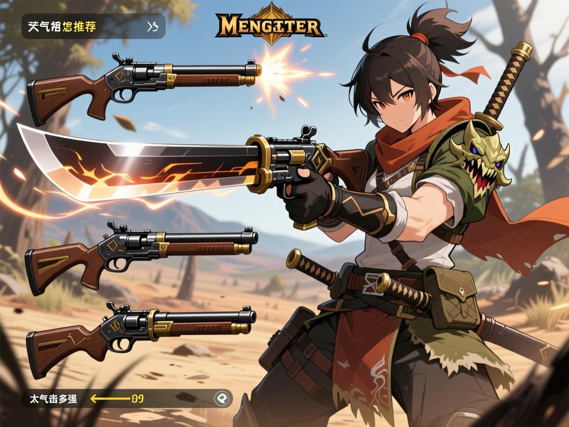 怪物猎人荒野初始武器,开荒武器推荐,太刀气刃蓄力怎么用,铳枪炮击增强多少 怪物猎人荒野初始武器,开荒武器推荐,太刀气刃蓄力怎么用,铳枪炮击增强多少