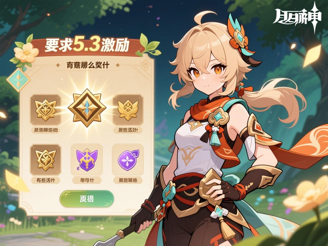 原神5.3版本激励怎么获得,有哪些活动,奖励是什么 原神5.3版本激励怎么获得,有哪些活动,奖励是什么