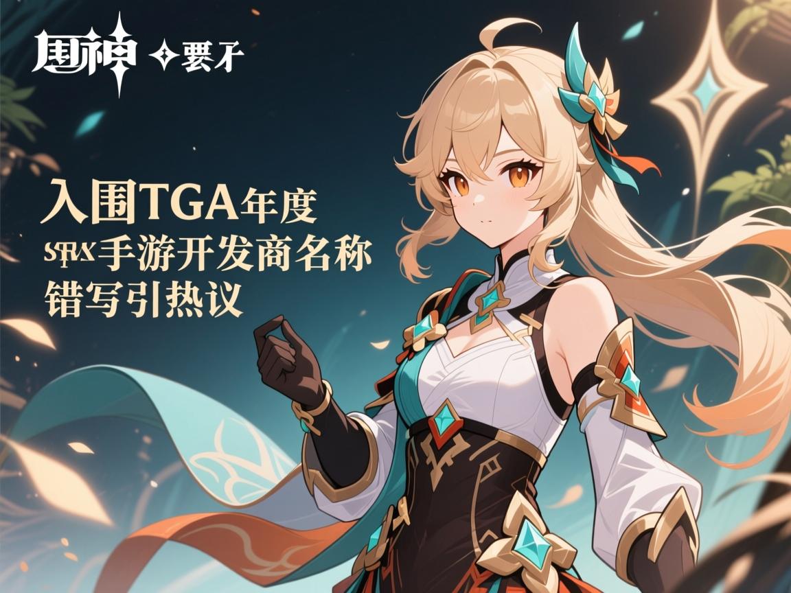 原神入围TGA年度手游开发商名称错写引热议 原神入围TGA年度手游开发商名称错写引热议