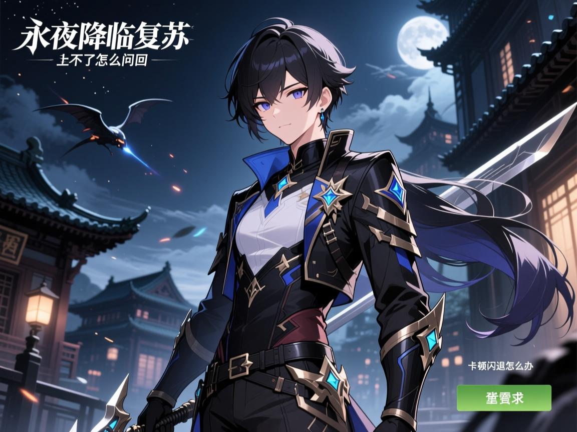 永夜降临复苏上不了怎么回事,登录问题怎么解决,卡顿闪退怎么办