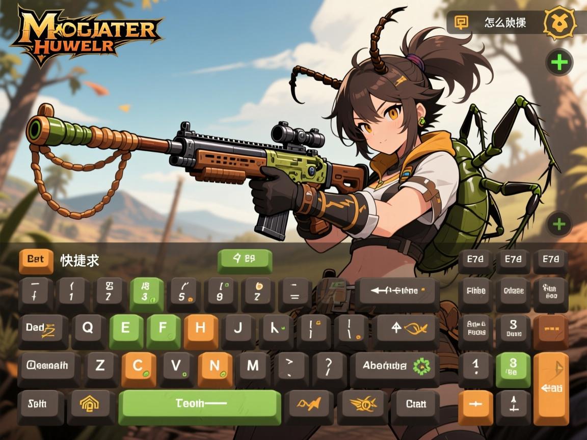 怪物猎人荒野武器快捷键,怎么设置最快,操虫棍如何改键,铳枪体操怎么放 怪物猎人荒野武器快捷键,怎么设置最快,操虫棍如何改键,铳枪体操怎么放