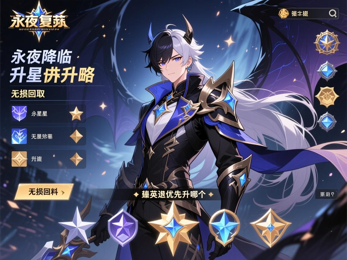 永夜降临复苏人物升星攻略,升星材料怎么获取,无损回退如何操作,英雄优先升哪个 永夜降临复苏人物升星攻略,升星材料怎么获取,无损回退如何操作,英雄优先升哪个