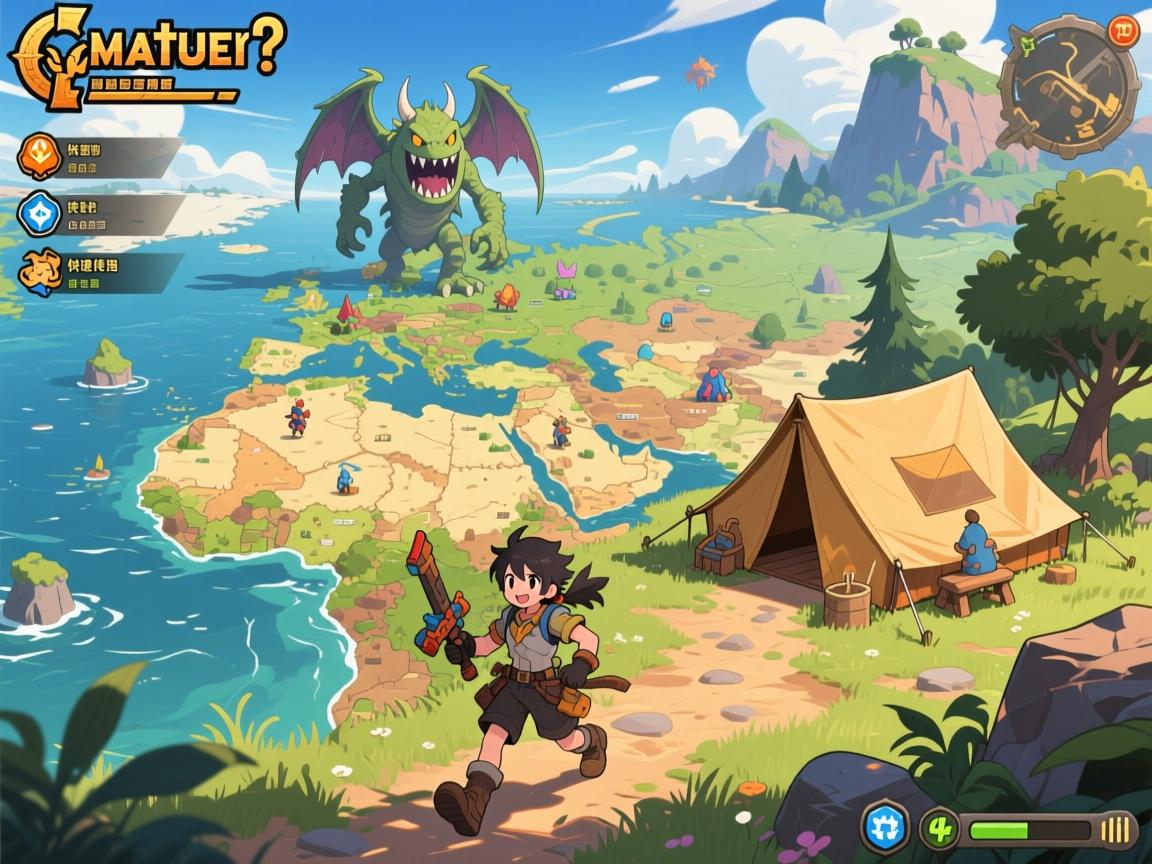 怪物猎人荒野地图太大了跑图好累?快速传送和营地搭建心得分享 怪物猎人荒野地图太大了跑图好累?快速传送和营地搭建心得分享