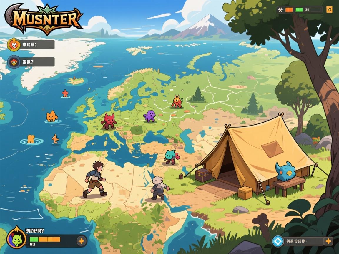 怪物猎人荒野地图太大了跑图好累?快速传送和营地搭建心得分享 怪物猎人荒野地图太大了跑图好累?快速传送和营地搭建心得分享