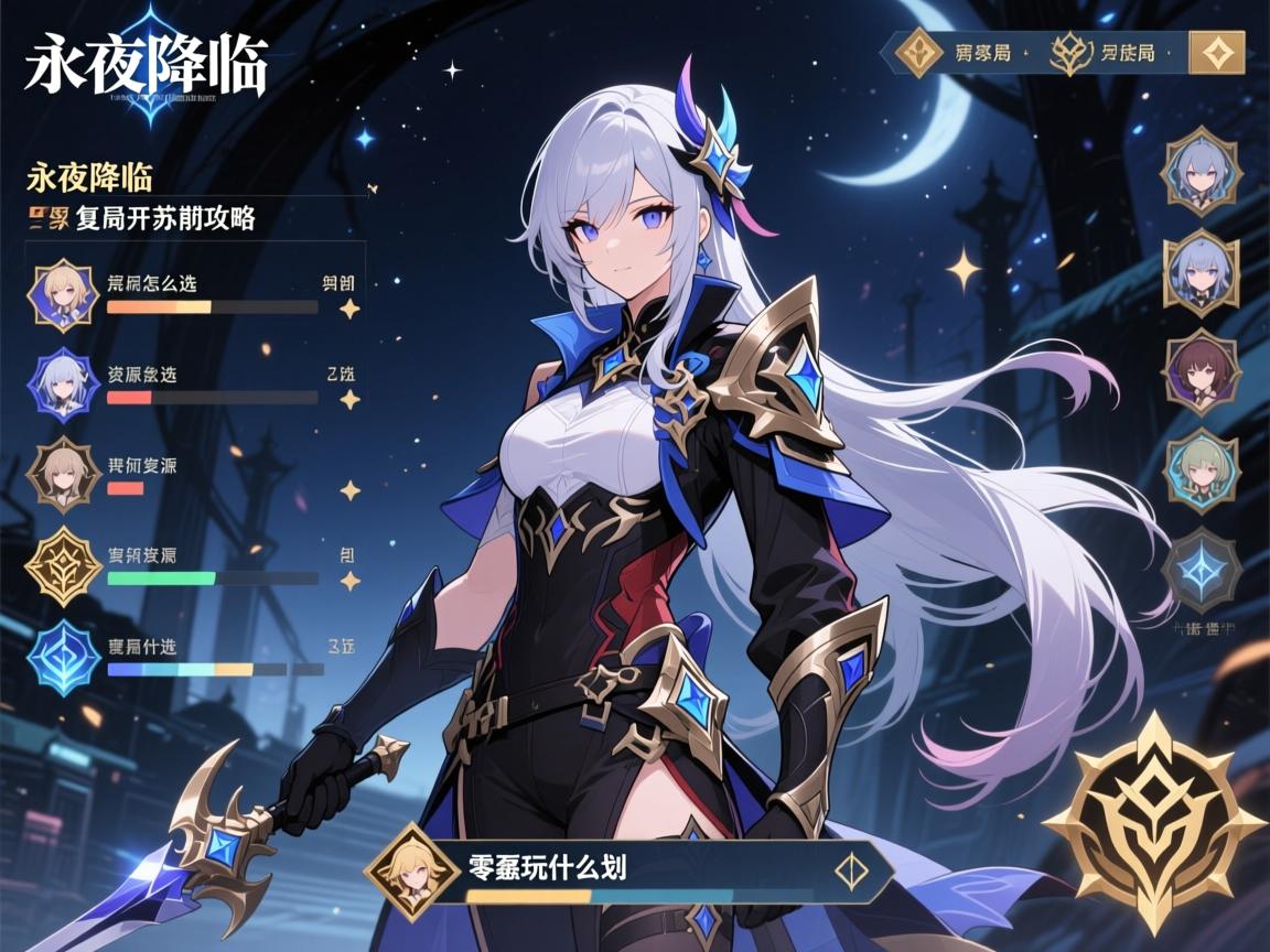永夜降临复苏前期攻略,开局角色怎么选,资源如何规划,零氪玩什么阵容 永夜降临复苏前期攻略,开局角色怎么选,资源如何规划,零氪玩什么阵容