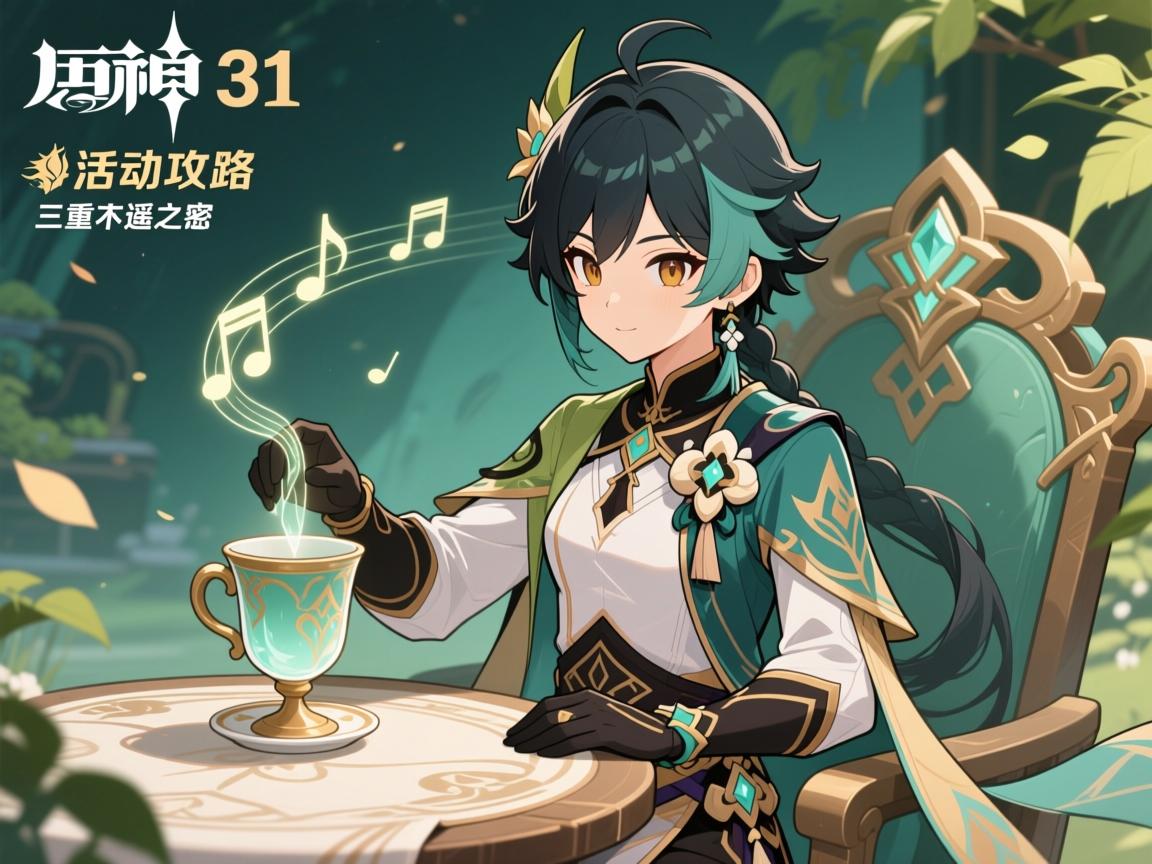 原神31活动攻略,三重试炼怎么解锁,杯中逍遥之歌怎么玩,须弥任务解密技巧 原神31活动攻略,三重试炼怎么解锁,杯中逍遥之歌怎么玩,须弥任务解密技巧