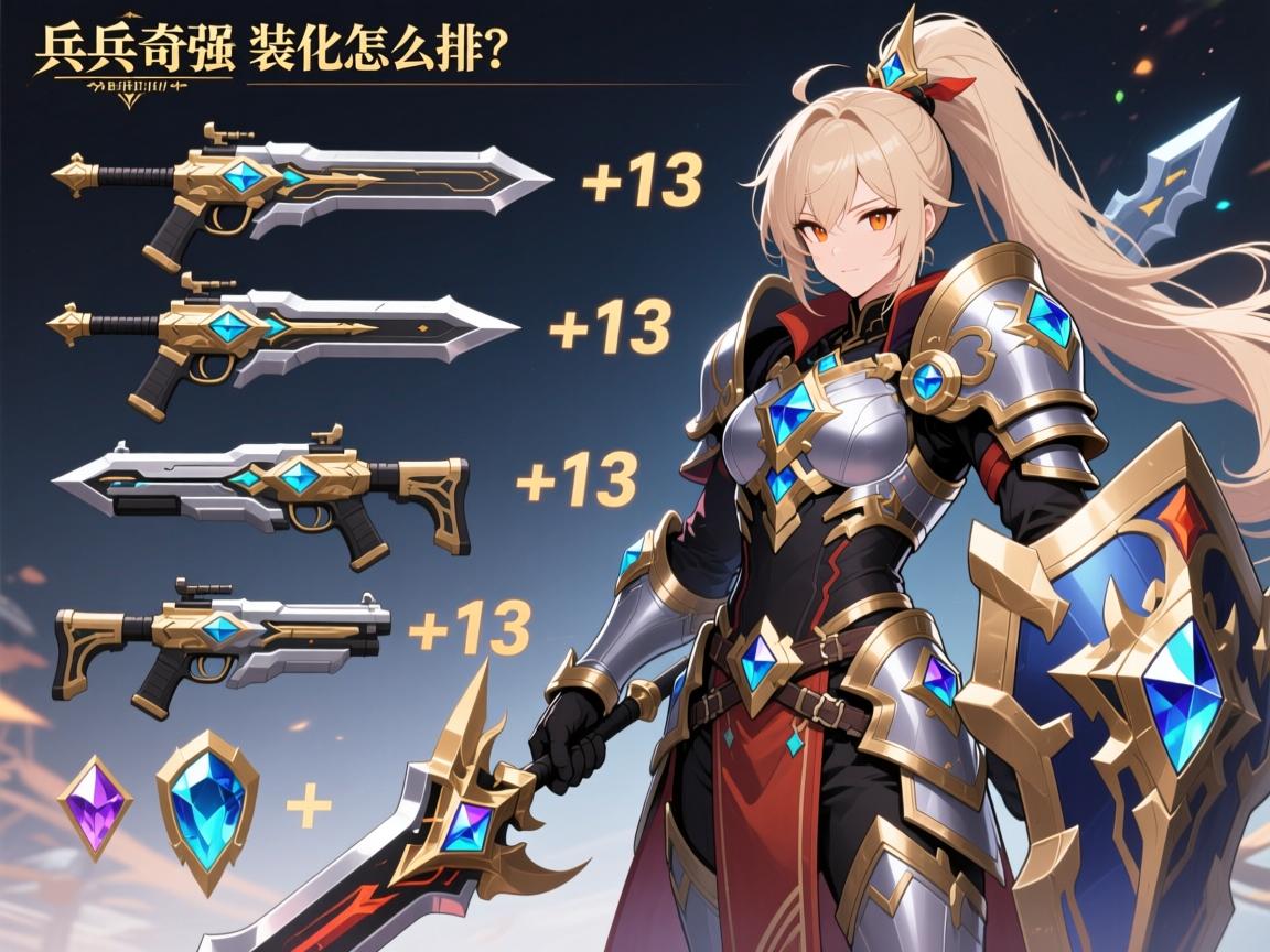 神兵奇迹强化装备顺序怎么排?+13前优先武器还是防具?宝石不够用时的资源分配策略 神兵奇迹强化装备顺序怎么排?+13前优先武器还是防具?宝石不够用时的资源分配策略