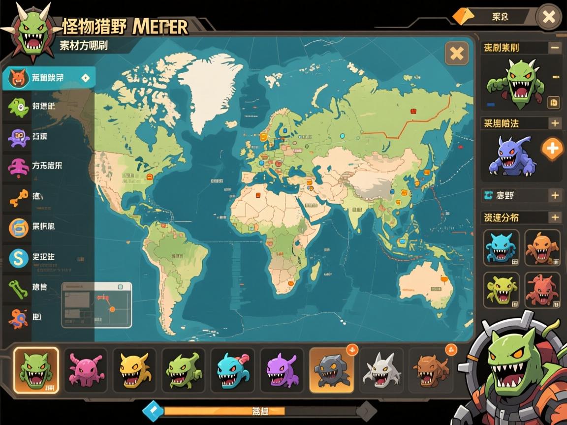怪物猎人荒野素材在哪刷,高效采集路线是什么,速刷素材方法有哪些,资源分布图怎么用 怪物猎人荒野素材在哪刷,高效采集路线是什么,速刷素材方法有哪些,资源分布图怎么用