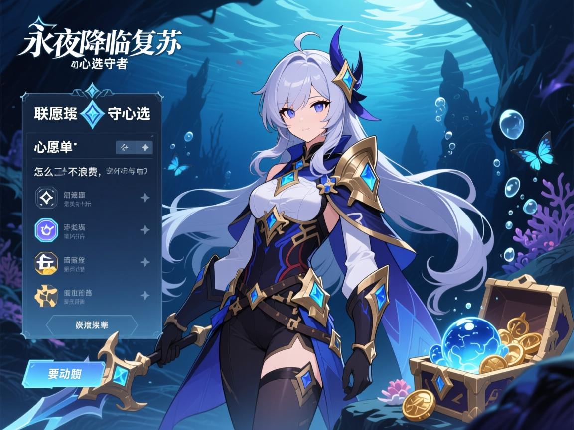 永夜降临复苏守护者自选,心愿单怎么设置不浪费,深海探宝自选怎么拿,联动角色选哪个好 永夜降临复苏守护者自选,心愿单怎么设置不浪费,深海探宝自选怎么拿,联动角色选哪个好