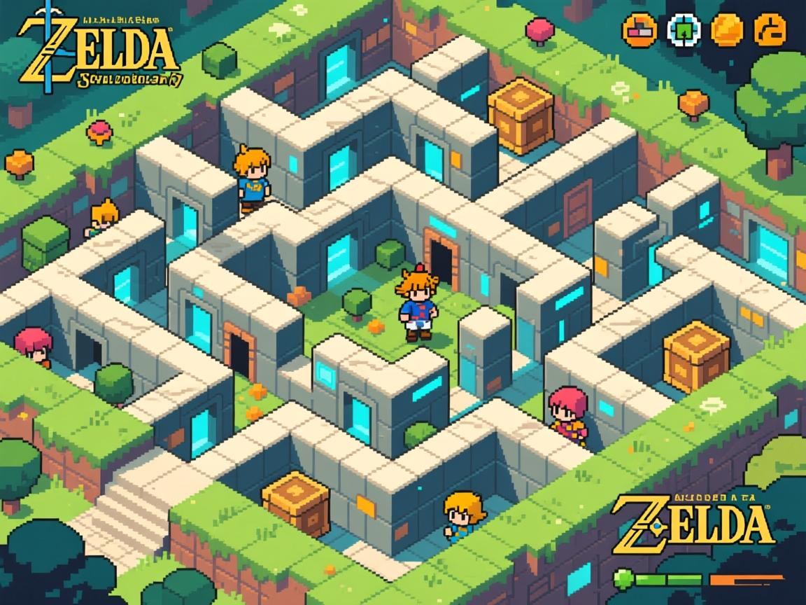 《塞尔达传说》历代迷宫设计进化史:从二维平面到立体箱庭的三大变革与未来展望 《塞尔达传说》历代迷宫设计进化史:从二维平面到立体箱庭的三大变革与未来展望